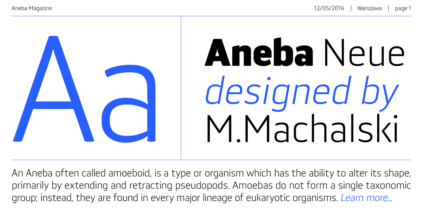 Fuente Aneba Neue